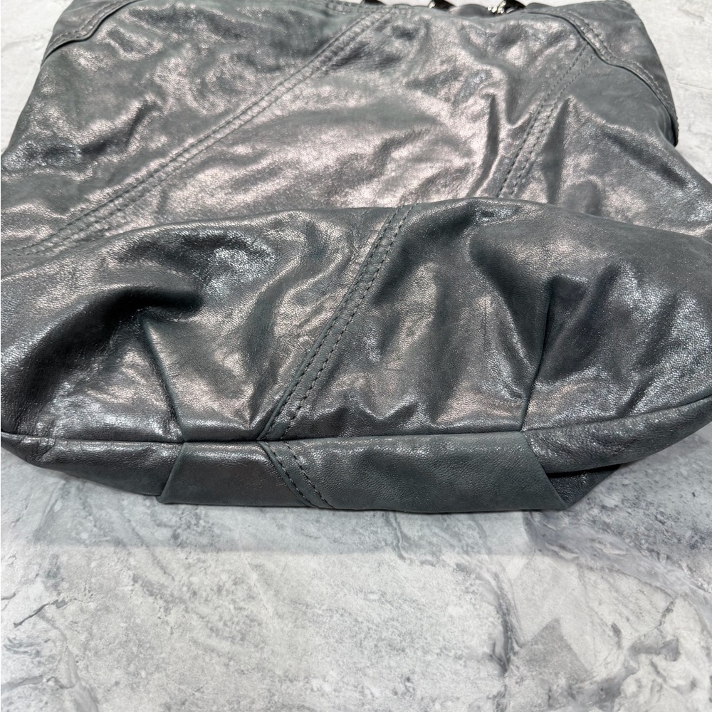 Michael Kors Metallic Hobo Bag - Picture 5 of 8